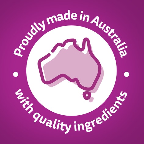 Proudly made in Australia with quality ingredients